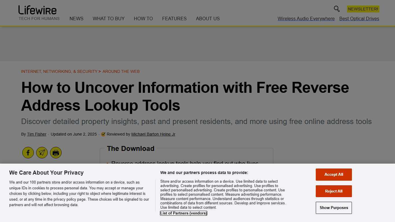 How to Find Out Who Lives at an Address for Free
